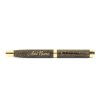 Premium 24 Carat Gold Plated Black Roller Pen - Customized with Name Online
