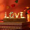 Preserved Flowers in Resin With Personalized Lamp Online