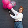 Buy Pretty In Pink Birthday Balloons Arrangement