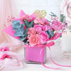 Buy Pretty Pink Petals In Vase
