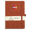 Primo A5 Tan Premium Diary - Customized with Logo Online