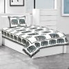 Printed Single Bed Bedsheet with Pillow Cover Online