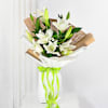 Pristine Lily Elegance Small Bouquet Online