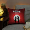 Gift Promise Day Valentine LED Satin Cushion