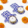 Buy Protective Hamsa Tealight Diwali Hamper