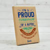 Gift Proud Father-In-Law Personalized Wooden Stand