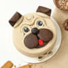 Gift Pug Face Truffle Cake (2 Kg)