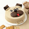 Buy Pug Face Truffle Cake (2 Kg)