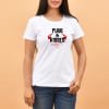 Pugs & Kisses White T-shirt Online