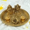 Buy Puja Thali with Mata Laxmi & Lord Ganesha Idols