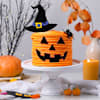 Gift Pumpkin Charm Halloween Cake (750 Gm)