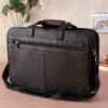 Buy Pure Leather Multipurpose Laptop Office Messenger Bag