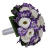 Purple and white bridal bouquet Online