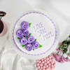 Buy Purple Passion I Love You Mom Cake
