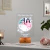 Pyaari Saasu Maa - Personalized LED Lamp - Wooden Finish Base Online