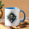 Gift Quirky Bhai Personalized Blue Mug