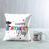 Quirky Father's Day Personalized Mug & Cushion Combo Online