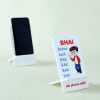 Shop Quirky Meena Rakhi With Phone Stand