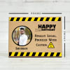 Shop Quirky Personalized Birthday Wooden Frame
