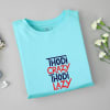 Gift Quirky Personalized Cotton T-Shirt for Women - Mint
