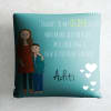 Gift Quirky Personalized Satin Pillow for Sister