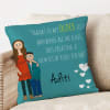 Shop Quirky Personalized Satin Pillow for Sister