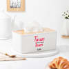 Quirky Personalized Wooden Tissue Box Online