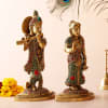 Gift Radha Krishna Stonework Idols