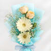 Buy Radiant Gerbera And Roses Bouquet