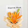 Gift Radiant Lilies Happiness Bouquet