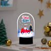 Gift Radiant Personalized Merry Christmas LED Lamp - Black Base