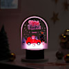 Radiant Personalized Merry Christmas LED Lamp - Black Base Online