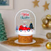 Buy Radiant Personalized Merry Christmas LED Lamp - Brown Base