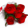 Radiant Red Roses Bouquet Online