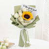 Gift Radiant Sun And Rose Bouquet For Dad