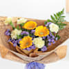 Buy Radiant Sunshine And Purple Pop Bouquet