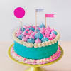 Rainbow Fondant Cake (2.5 Kg) Online