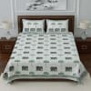 Rajasthani Dabu Printed Double Bedsheet with Pillow Covers Online