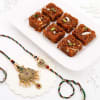 Rajwada Bhaiya Bhabhi Rakhi and Scrumptious Sweets Online