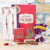 Rakhi Combo with Chocolates and Greeting Card Online