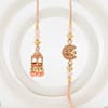 Buy Rakhis With Almond Praline And Kaju Delight