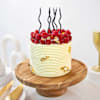 Buy Raspberry Vanilla Birthday Cake (1 Kg)