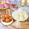 Rasuglla & Gulab Jamun with Roli Chawal Online
