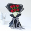 Ravishing Red Roses Bouquet Online