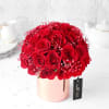 Gift Reckless Love Red Rose Arrangement