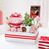 Red Delight Personalized Karwa Chauth Hamper Online