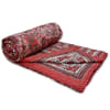 Shop Red Floral Jaipur Block Print Double Bed Quilt