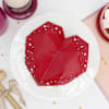 Gift Red Heart Pinata Cake (1 Kg)