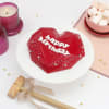 Red Heart Pinata Cake (750 Gm) Online