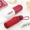 Red Personalized Capsule Umbrella For Him Online